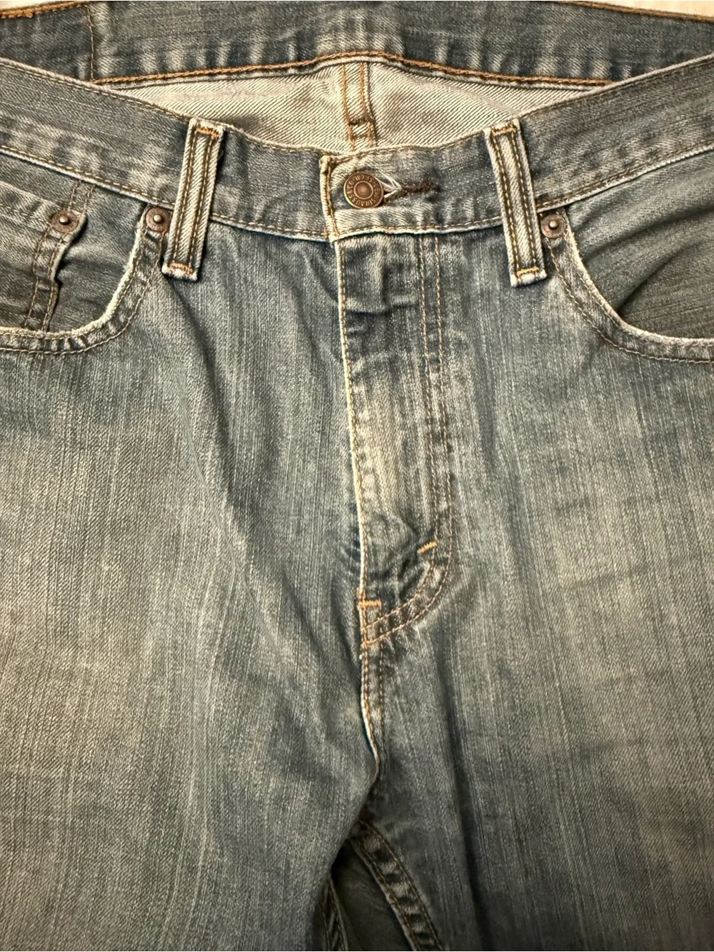 Levi’s 559 Relaxed Straight Jeans Men’s 34x30 Medium Wash Y2K Denim